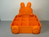 Bunny Nine-Grid Storage Organizer for an Organized Life-2
