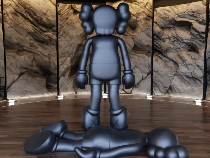 Kaws Companion 2020 Fan Art Toy
