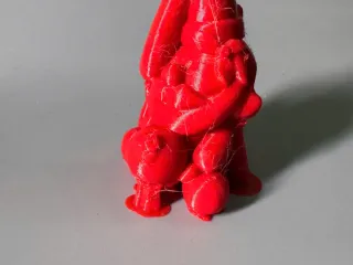 Mini Santa ornament