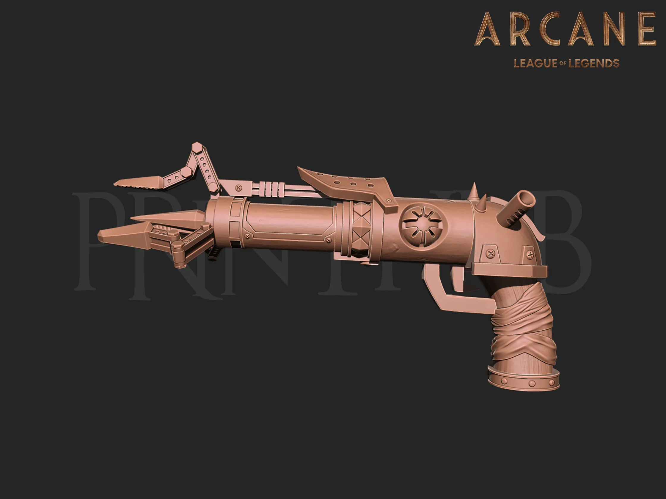Jinx Zapper gun from Arcane Season 2 League of Legends