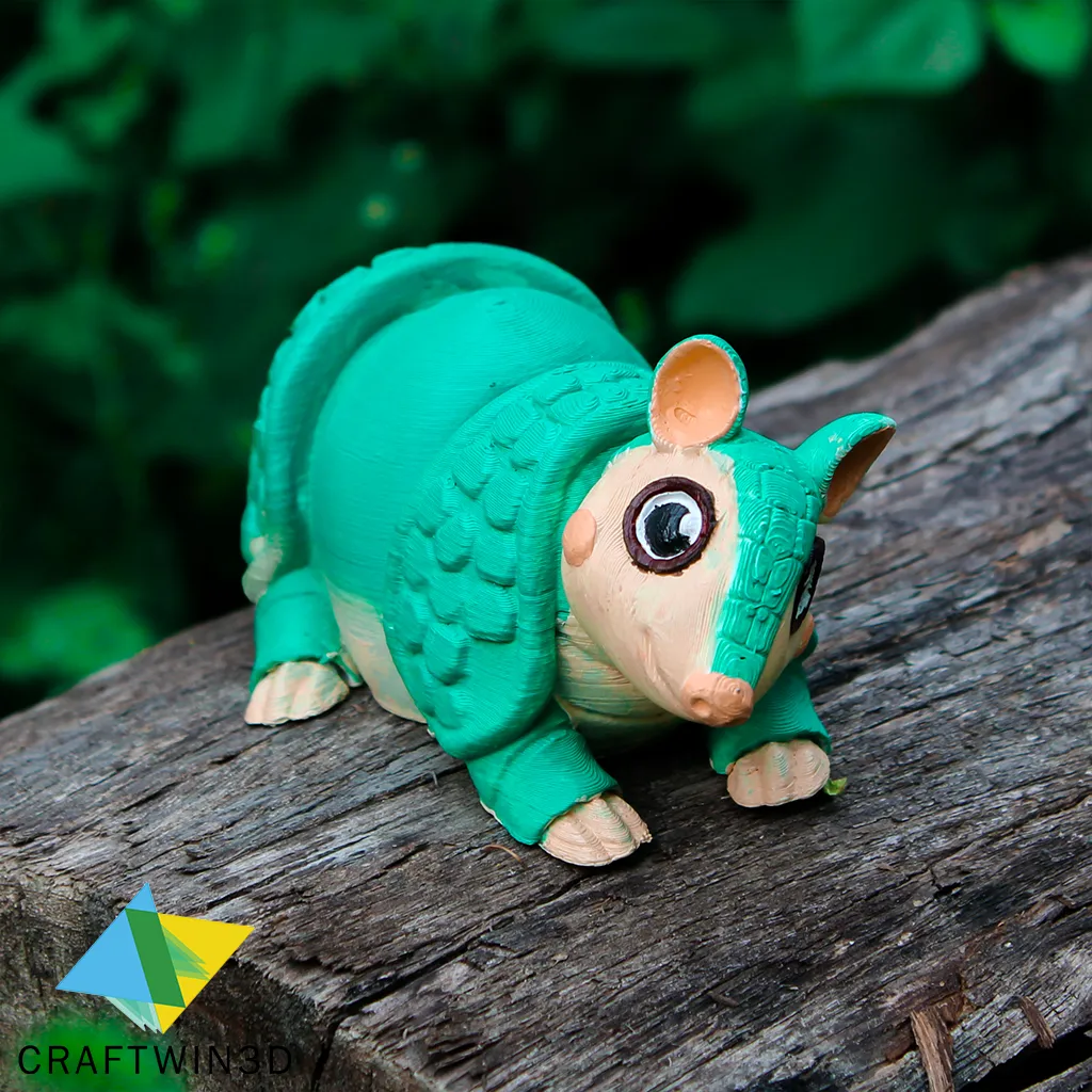 Print in place Flexy Armadillos