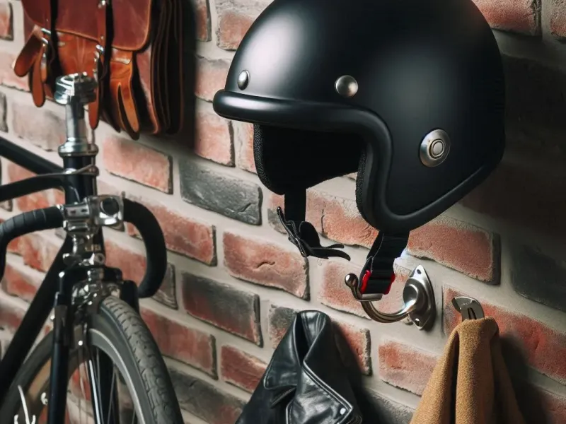 Helmet Holder Wall Mount – Bike Accessoire Organizer