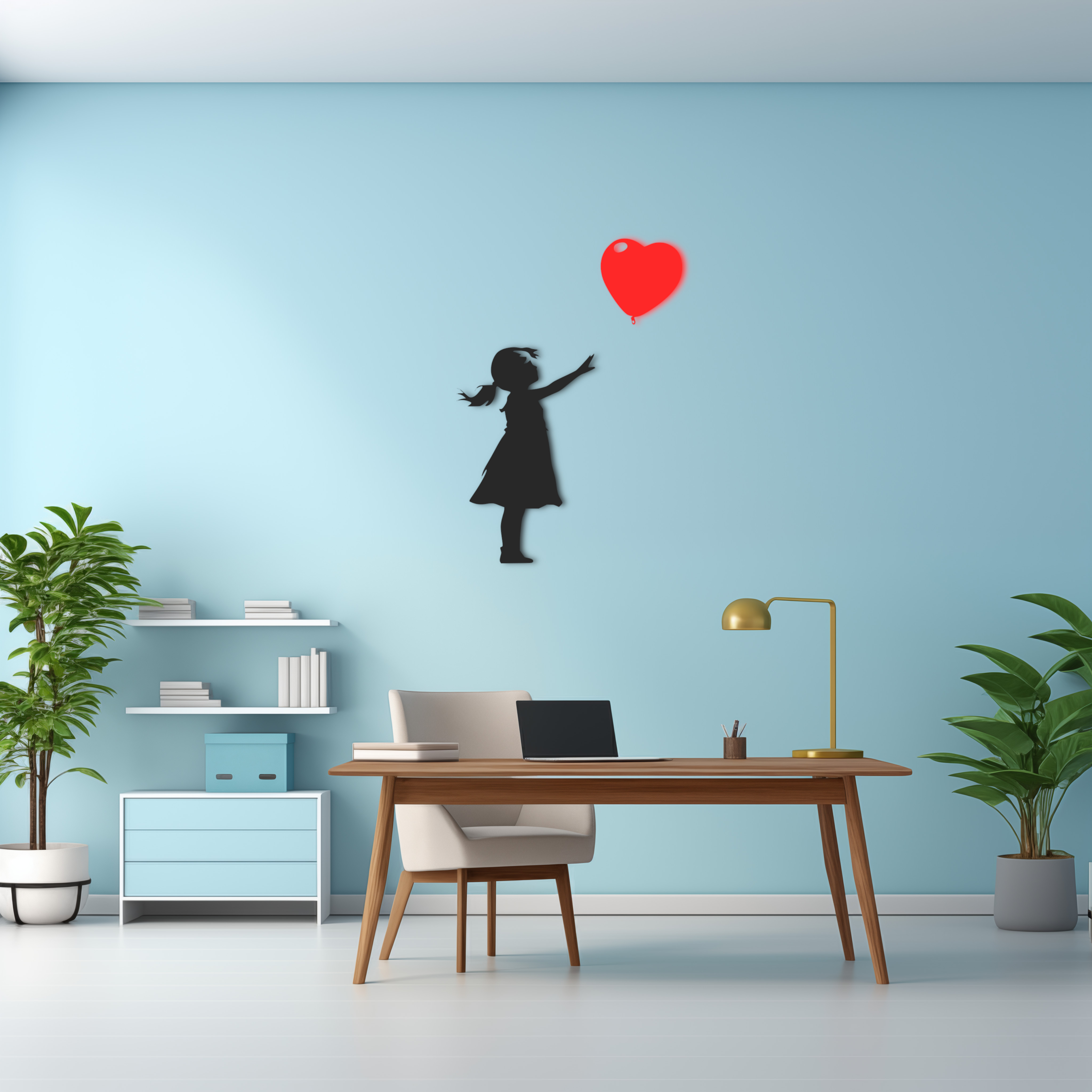 Baloon Girl Banksy Wall Art