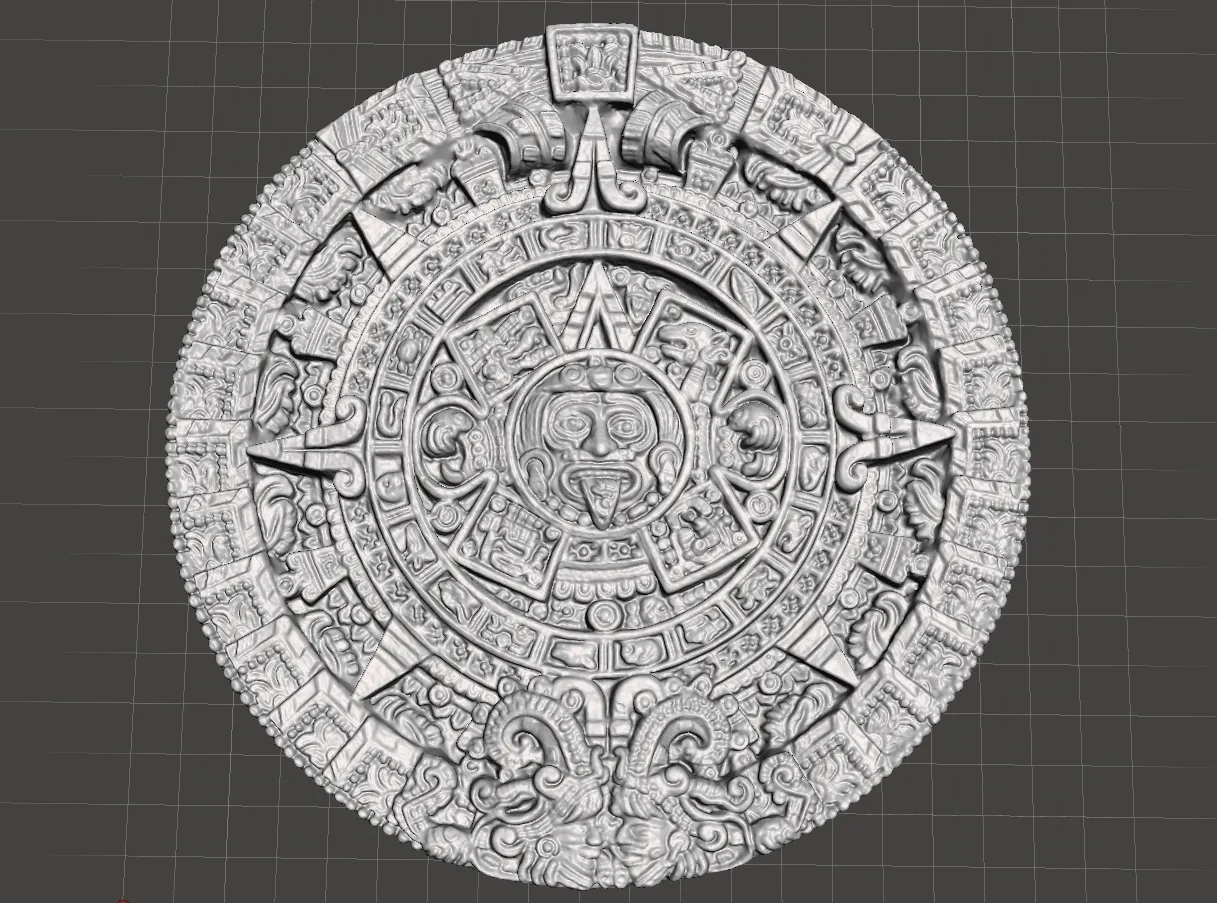 ancient mayan aztec calender