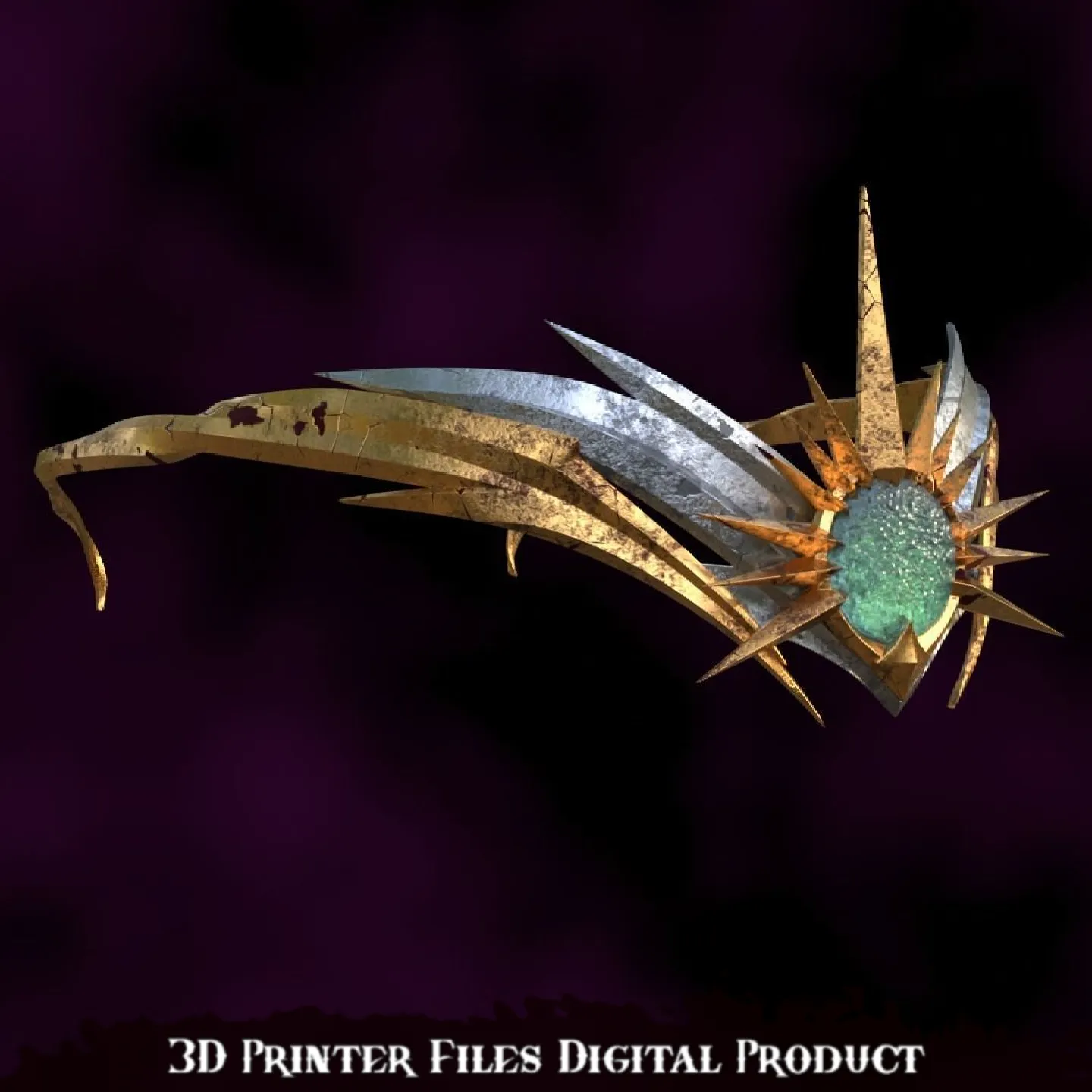 Fantasy Circlet of Blasting Baldurs Gate 3