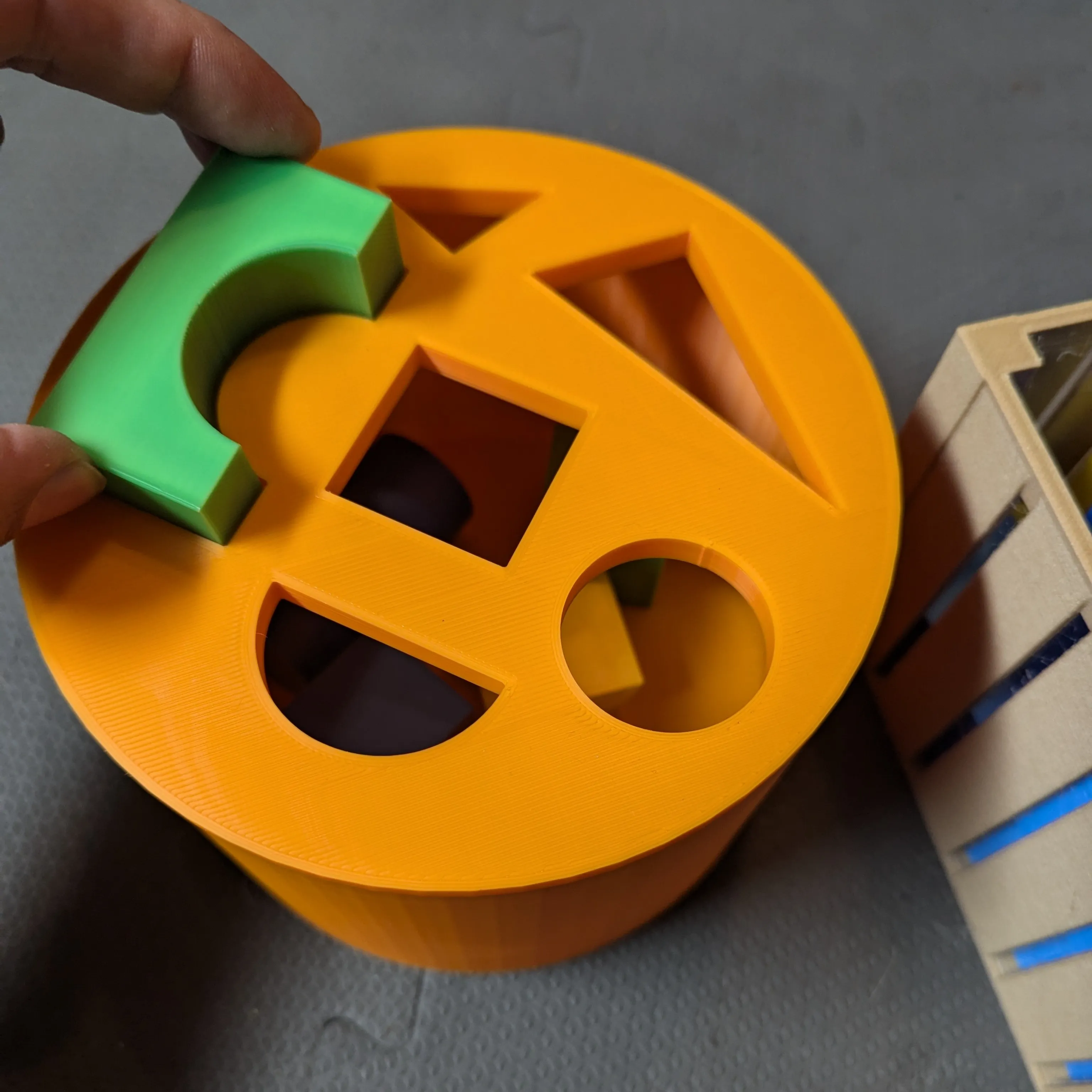 Building Blocks and Shape Sorter: Pre-School Age