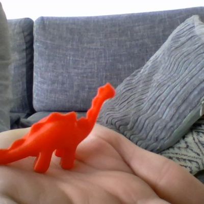 Dinosaur Finger Puppets 3D