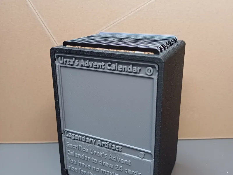 Magic the Gathering Advent Calendar for 24 Single Cards