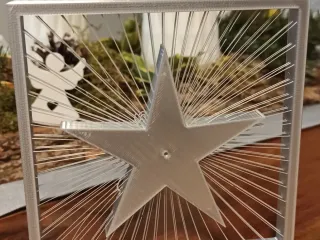 Weihnachtsdekoration / Christmas decoration - Star in Box