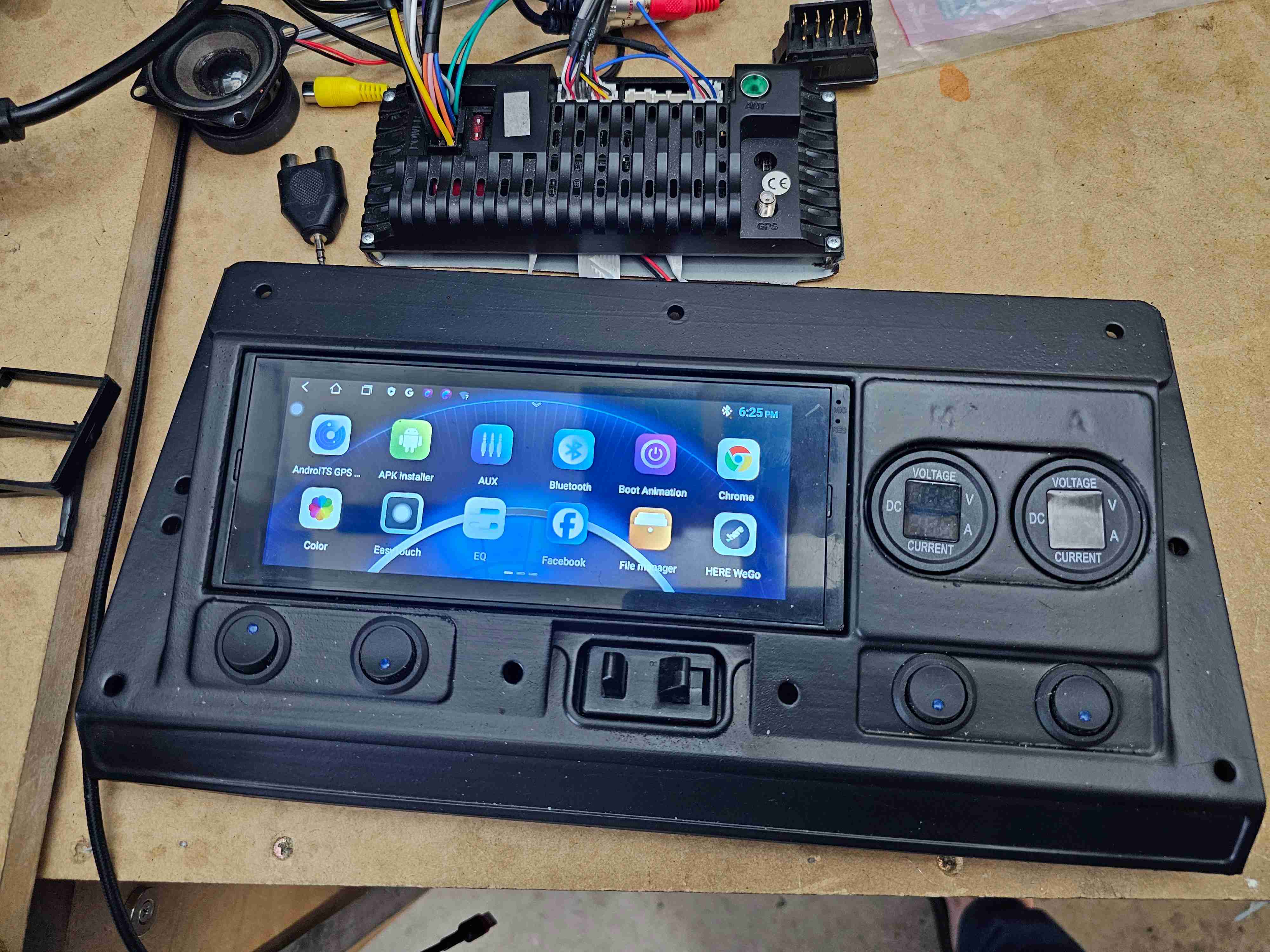 Classic Car Hideaway Stereo Glove box door insert 3D models download