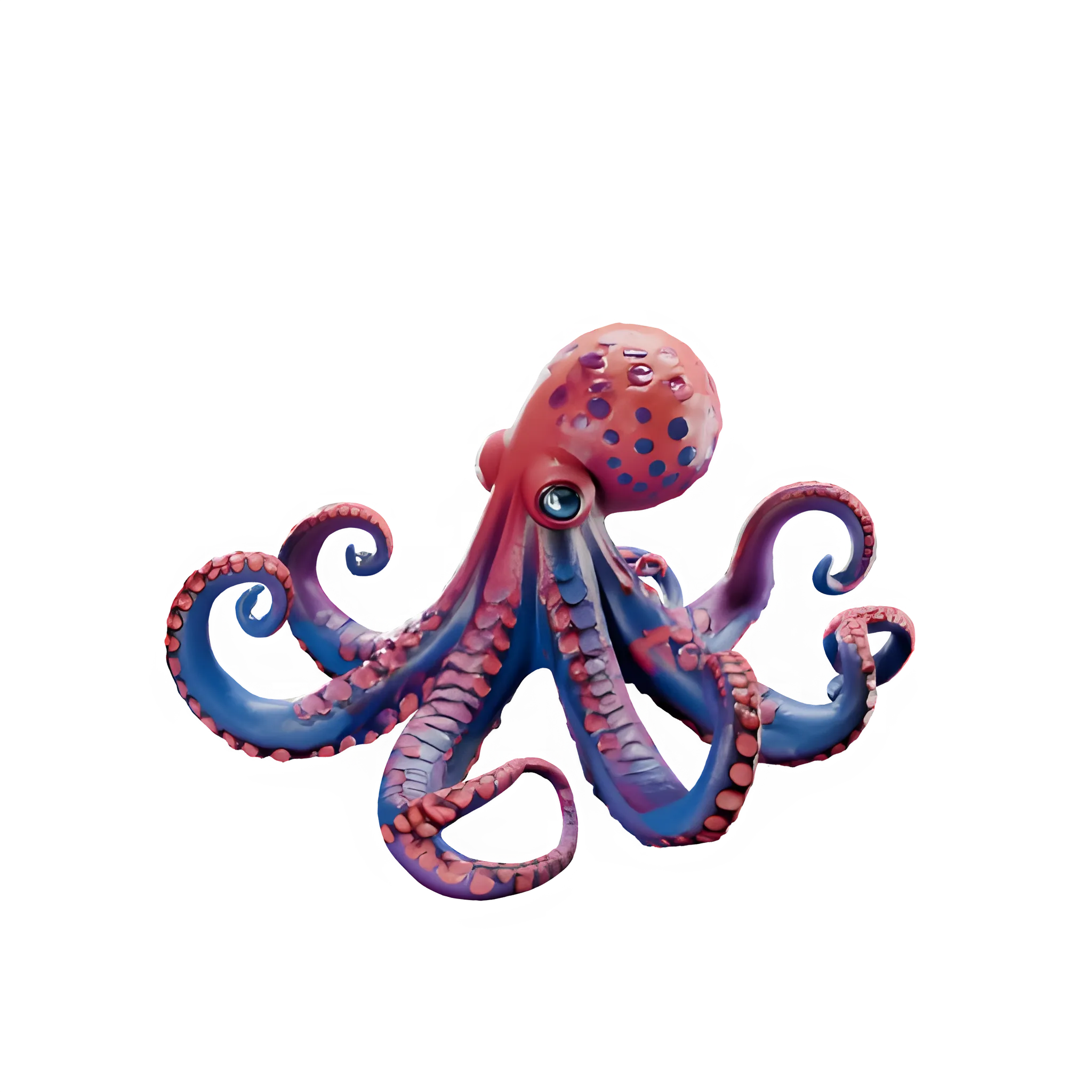 Chromatic Octopus Collection - Marine Art Series