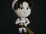 Chibi Levi - Escuadron de limpieza-0