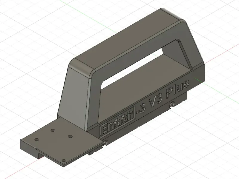 Alça e Suporte de Montagem para Ender-3 V3 Plus