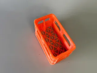 Record coaster crate