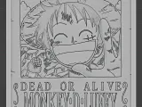 CARTEL DE SE BUSCA A LUFFY - ONE PIECE-3