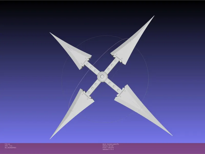 Final Fantasy VII Yuffie Shuriken