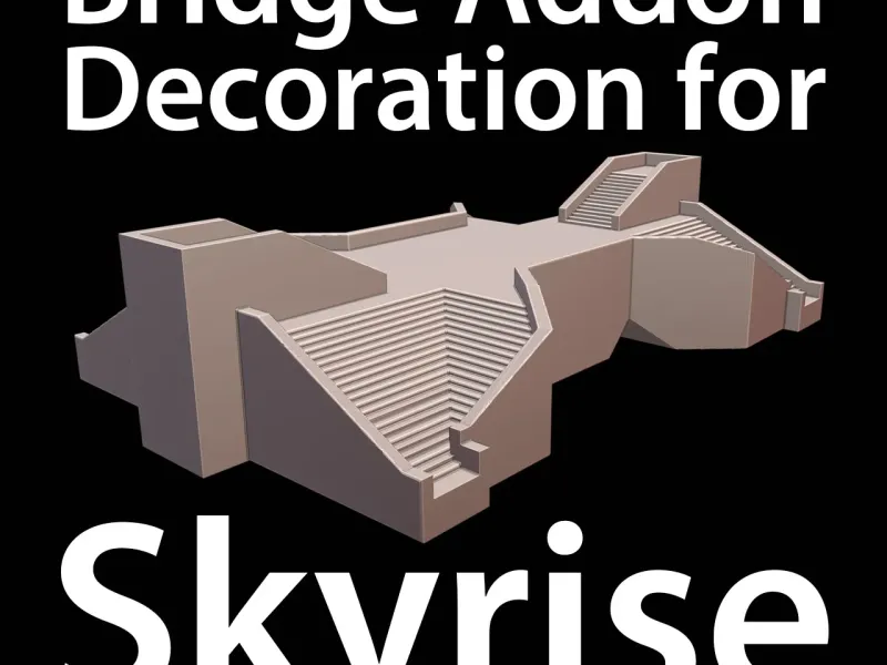 Bridge Decoration For Skyrise Board Game