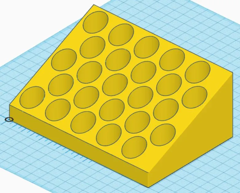 Food color bottle rack (for baking)