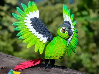 Print in place Flexy Conures