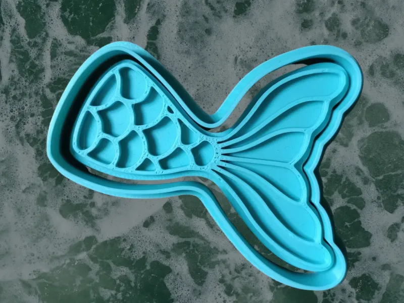 Mermaid tale cookie cutter