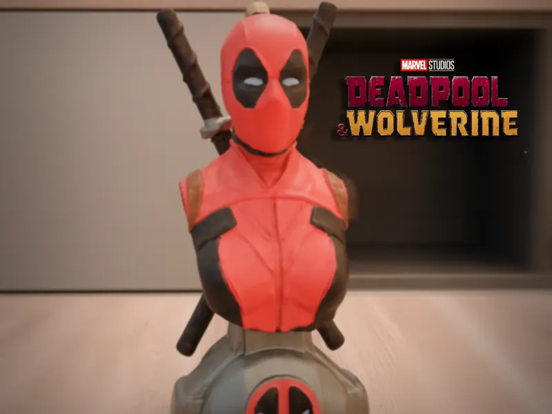 Lady Deadpool bust