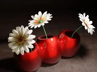 Tripple Vase - Easter Egg Edition
