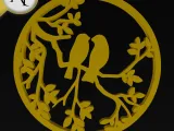 Birds - Silhouette - 2D Wall Art Decor-0