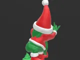 Grinch themed rude gnome-2