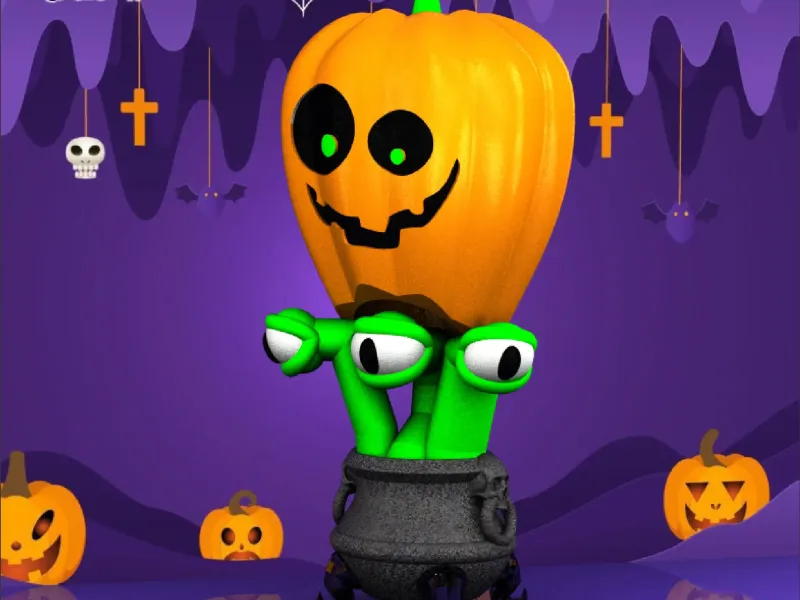 Globo Monstruo Calabaza - Halloween
