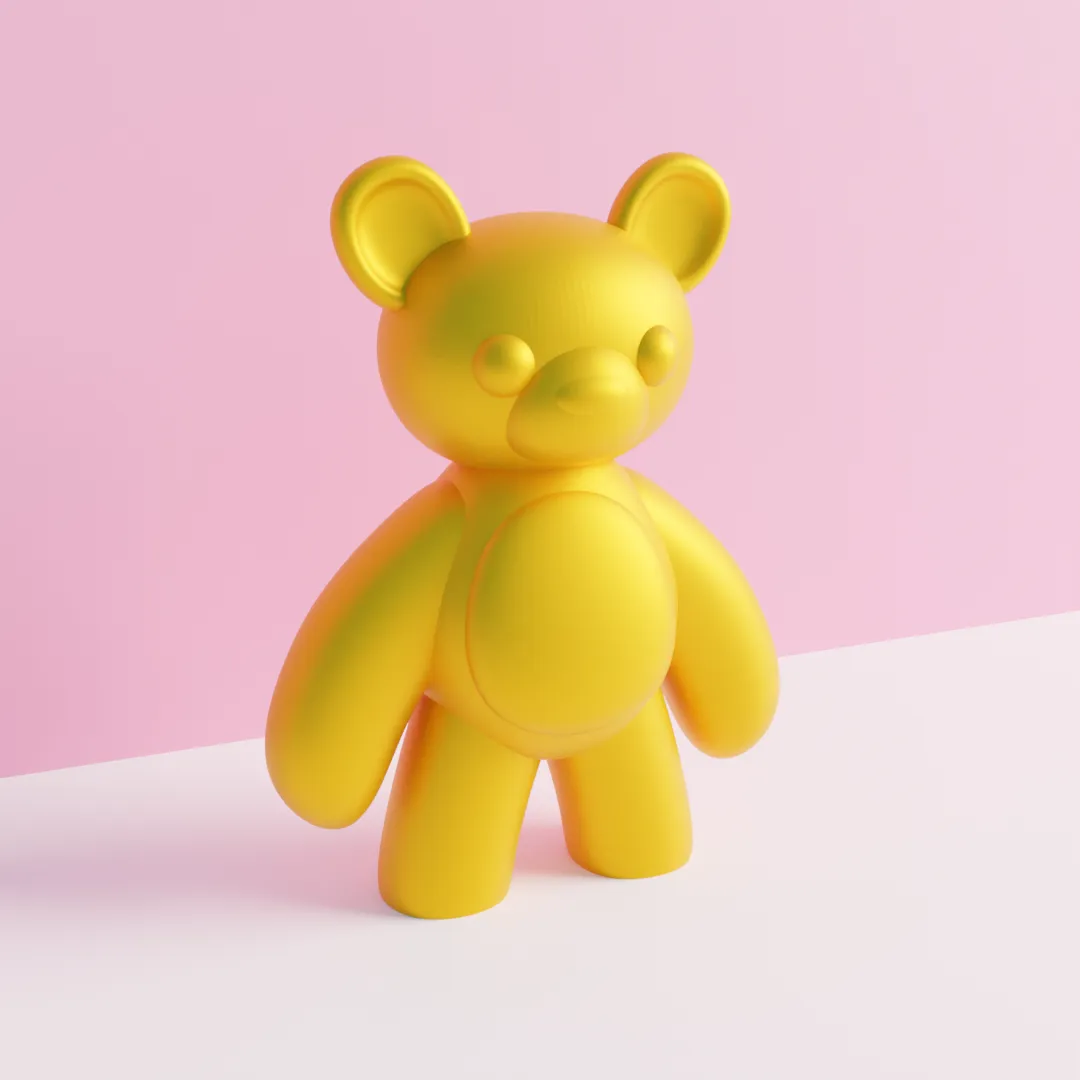 Cute teddy bear (standing version)