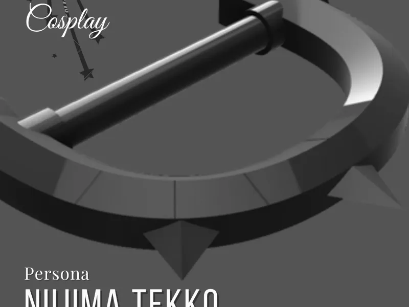 Niijima Makoto Tekko 3D Model Persona 5