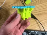 Minecraft Bee Magnetic Fidget Toy Removable Wings-0