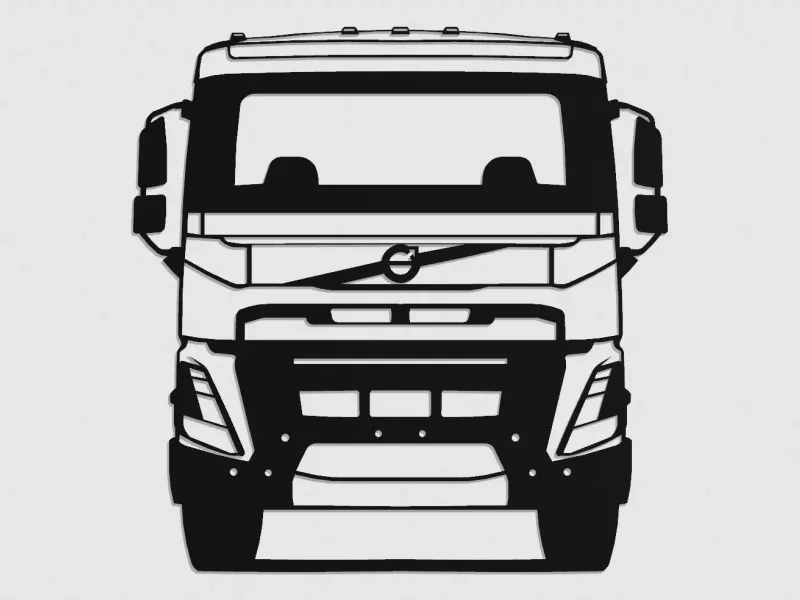Volvo FMX 2024 Silhouette
