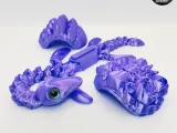 Lucky Plesiosaurus Turtle - Swappable Shell - Articulated-4