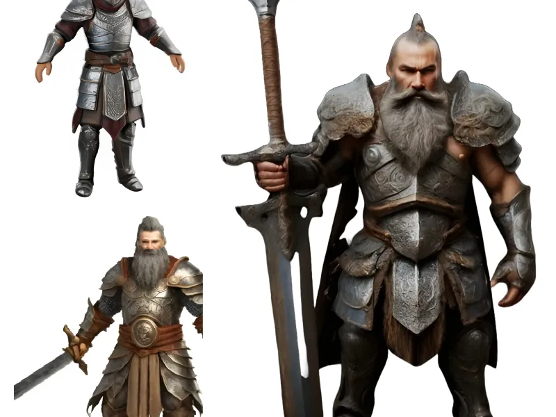 Warrior Guardian Miniatures