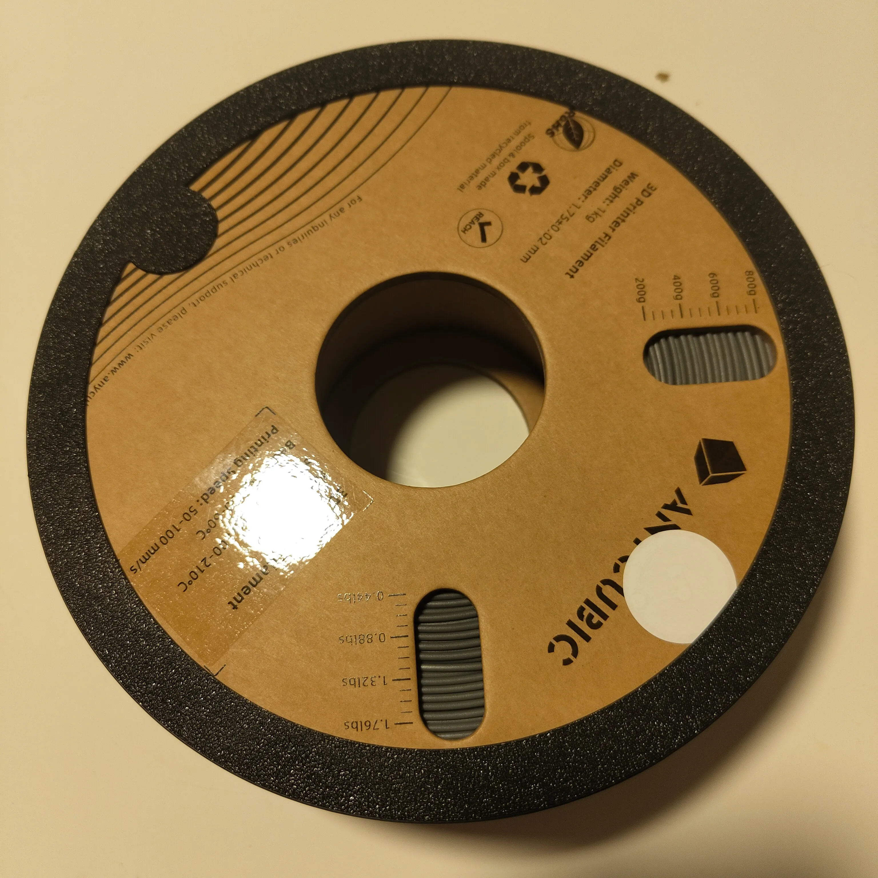 Anycubic Cardboard Spool CFS Adapter 196mm w/ RFID