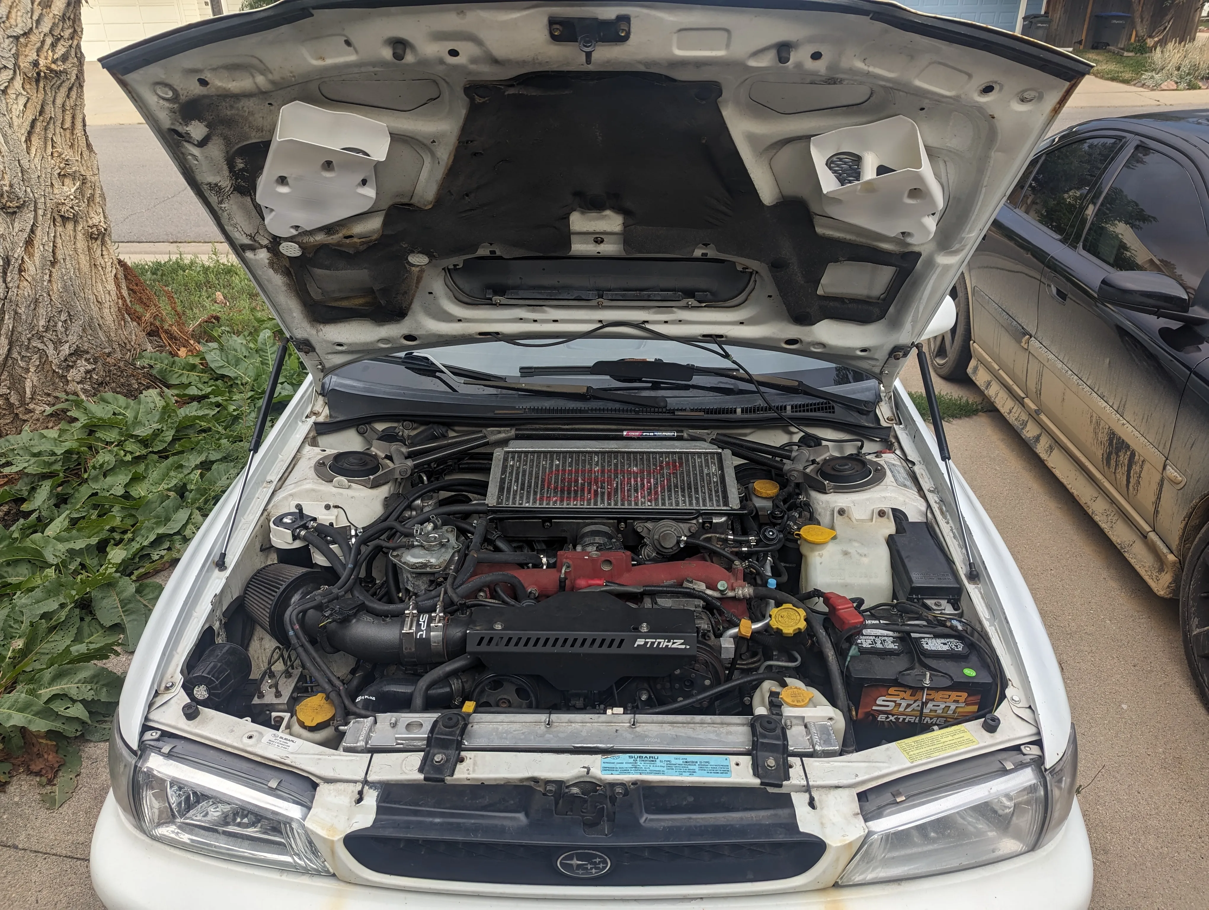 Subaru Hood Vent Ducts - GC8/GF8 Impreza Forester Outback