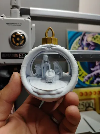 Christmas Bubble Nativity