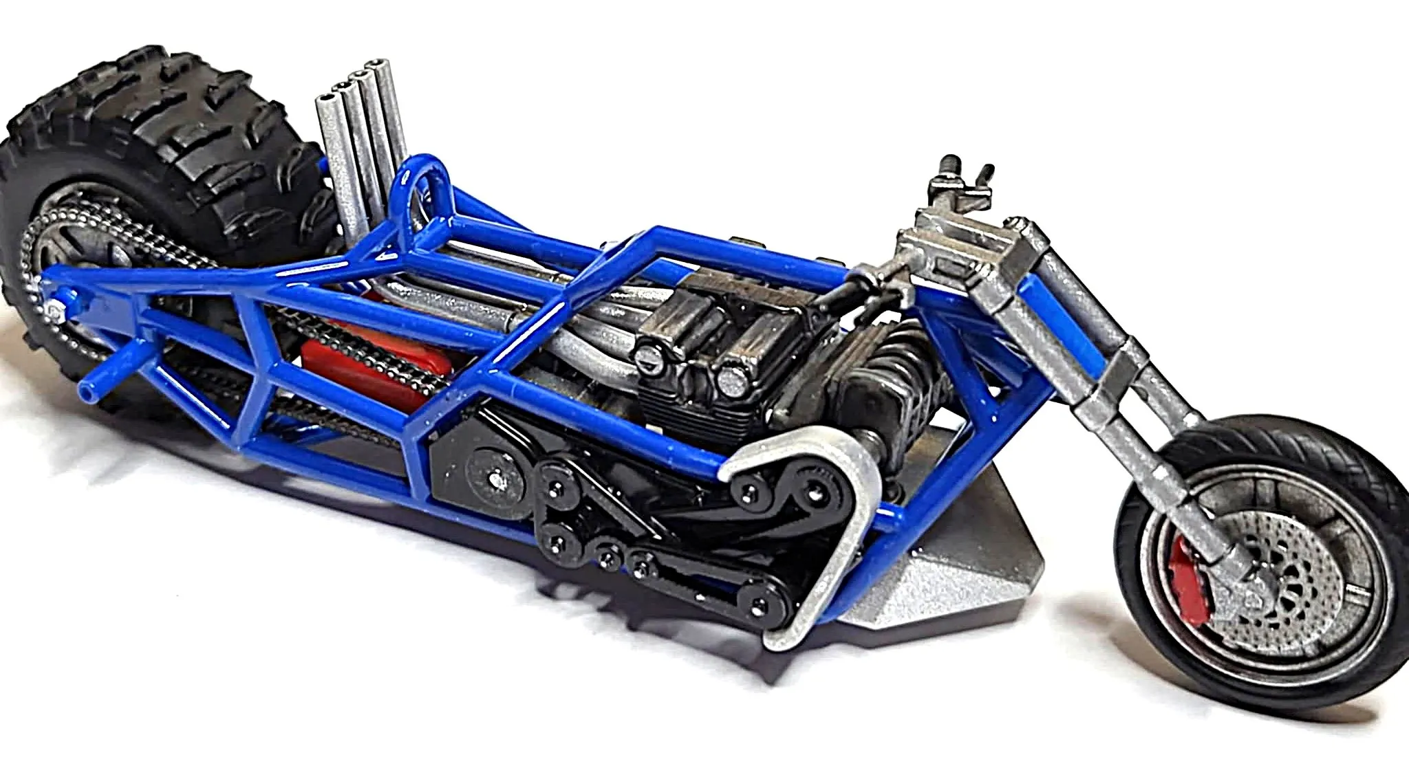 Top fuel Dirt dragster motorcycle Base Scale 1:25-0