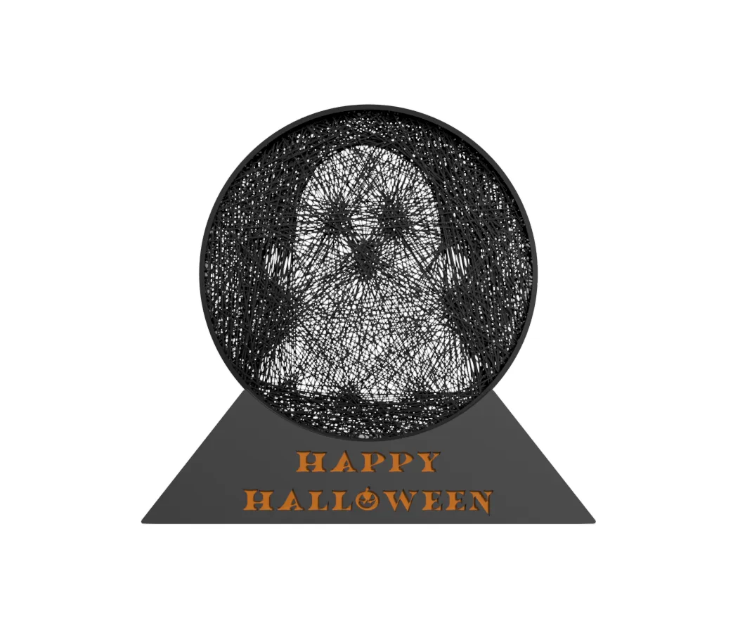 HALLOWEEN STRING-ART / 3 DIFFERENT DESIGNS
