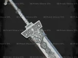 Blaidd Sword Cosplay Elden Ring - STL File-1