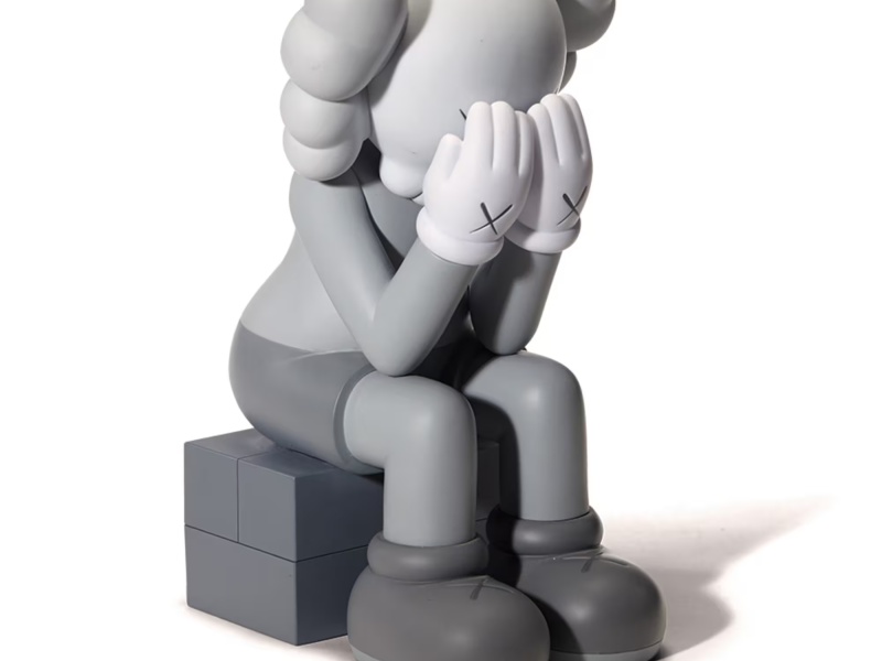 KAWS 앉아서 STL