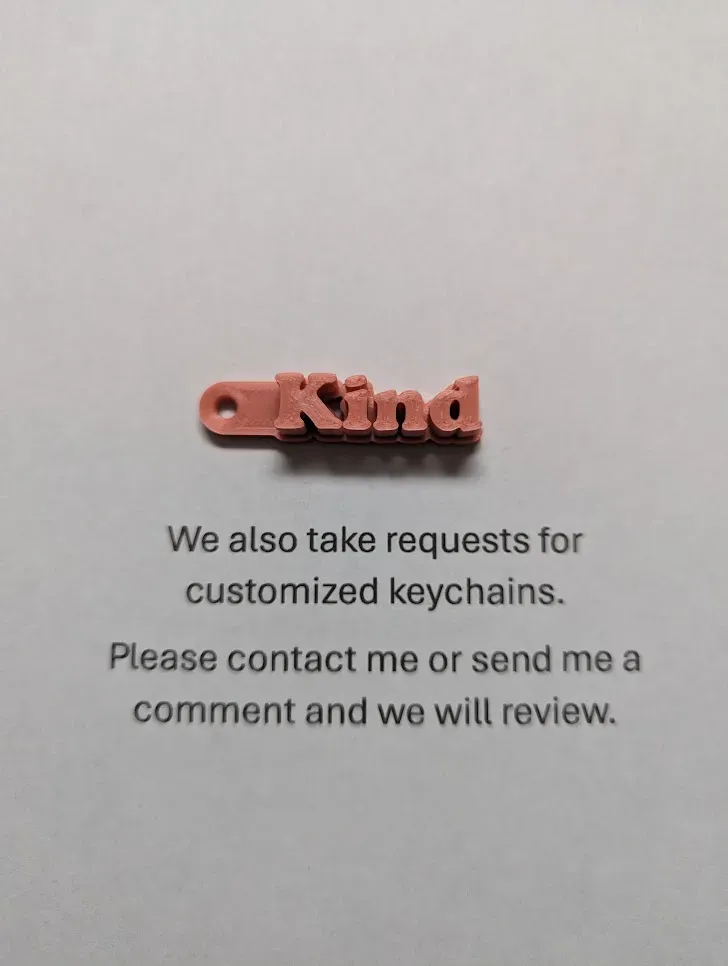 Kind Keychain