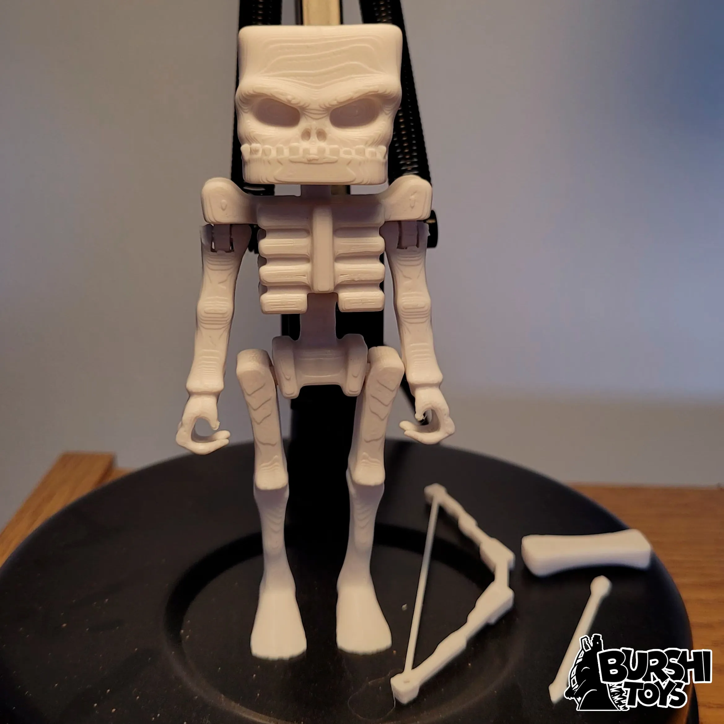 MINECRAFT SKELETON/ESQUELETO MOVIE ACTION FIGURE