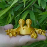 Flexy Cute Crab - Print In Place No Support