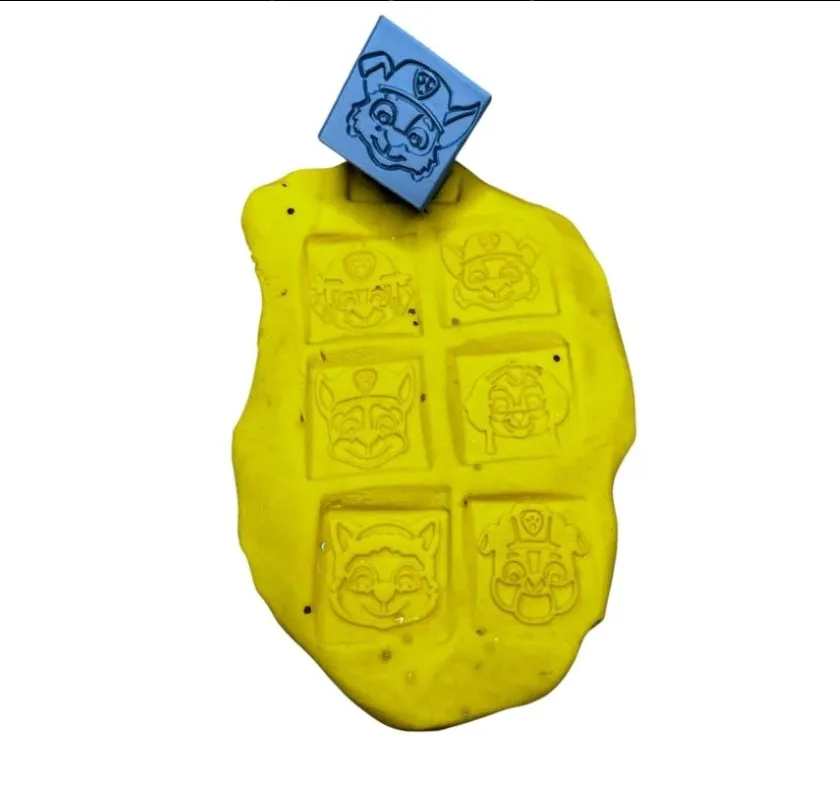 PAW PATROL CUBE FOR PLAYDOUGH AND SENSORY PLAY