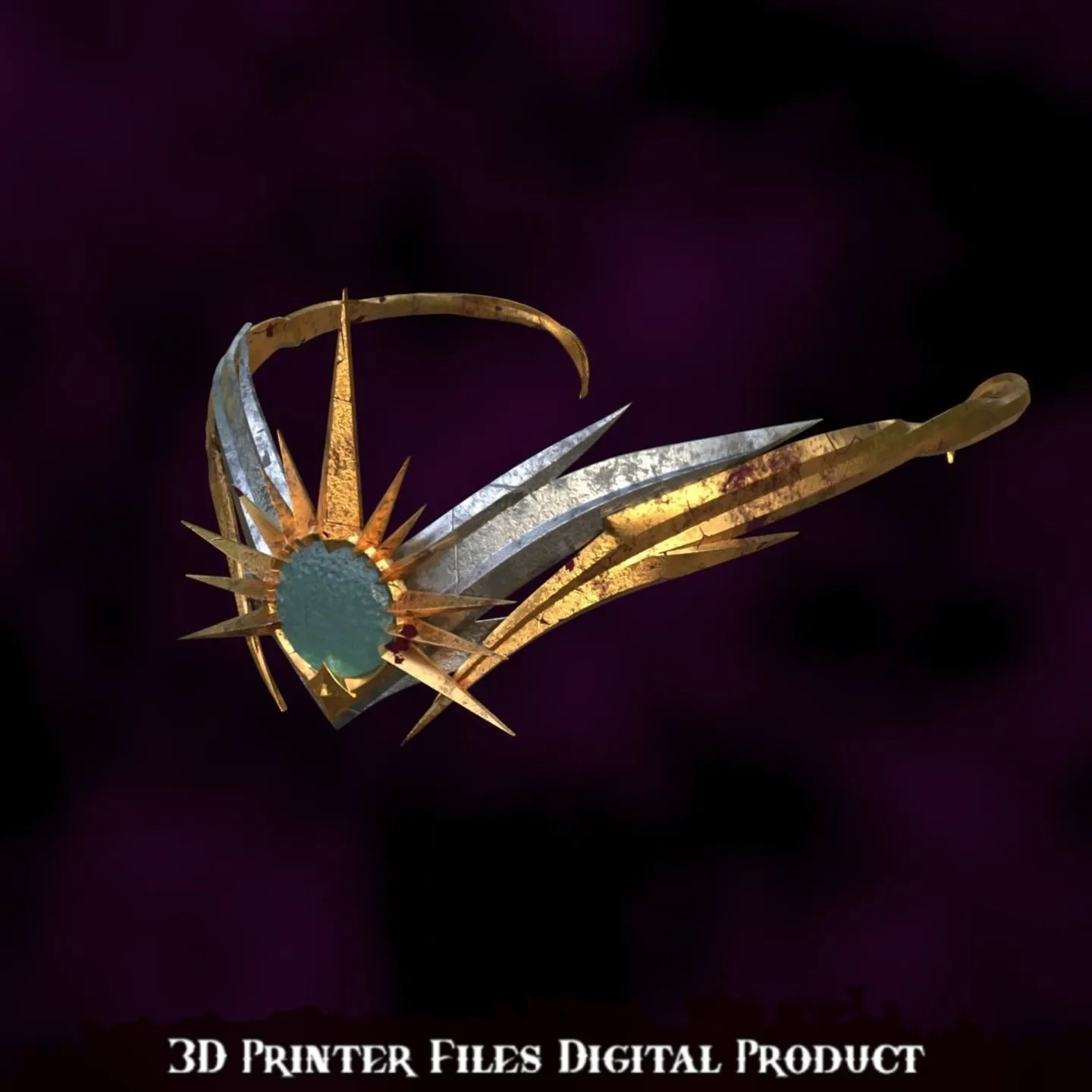 Fantasy Circlet of Blasting Baldurs Gate 3