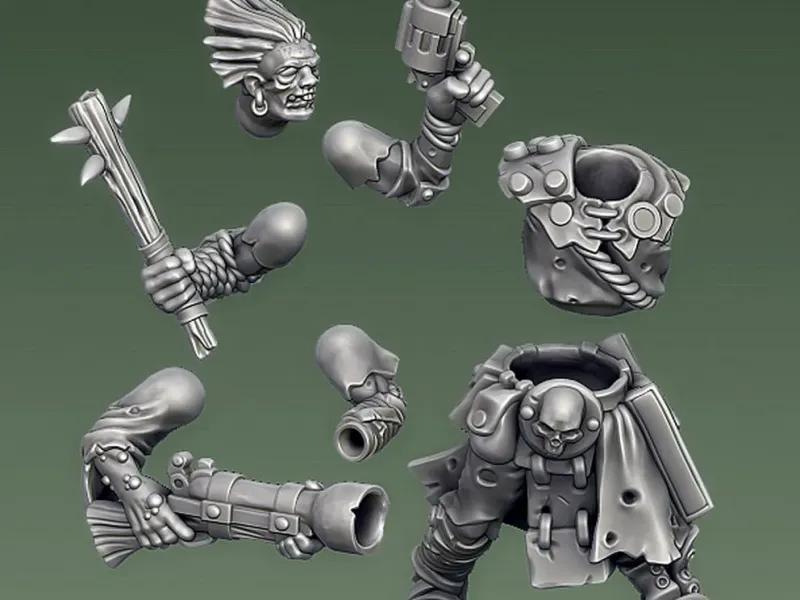 Modulare Mutanten *Kostenloses Muster-Miniatur-Kit