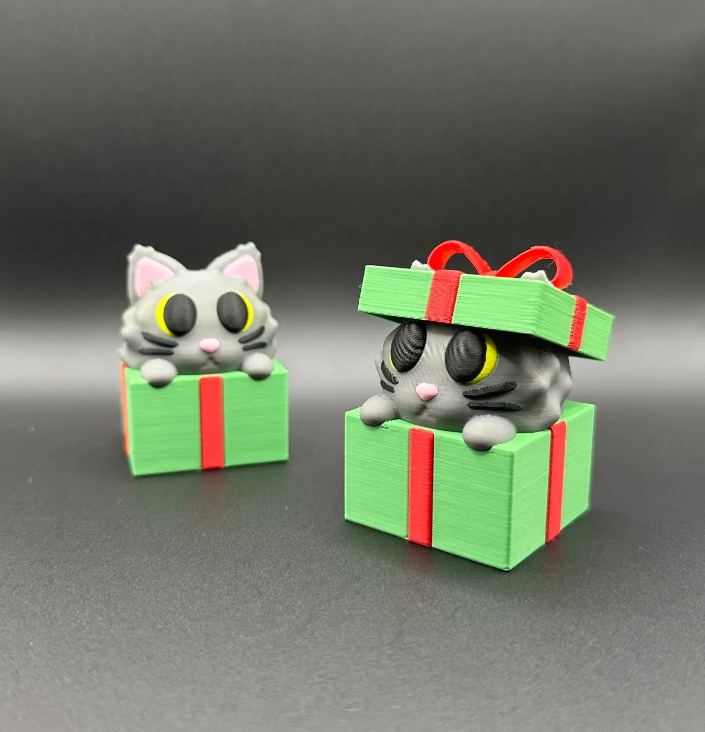 3D Printer Files | 3MF File | Gift Box Kitty | Creality Cloud