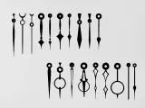 Wall Clock - 10 Different Hour And Minute Hands-1